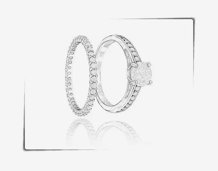 Image illustrating engagement ring selection and buying guidance